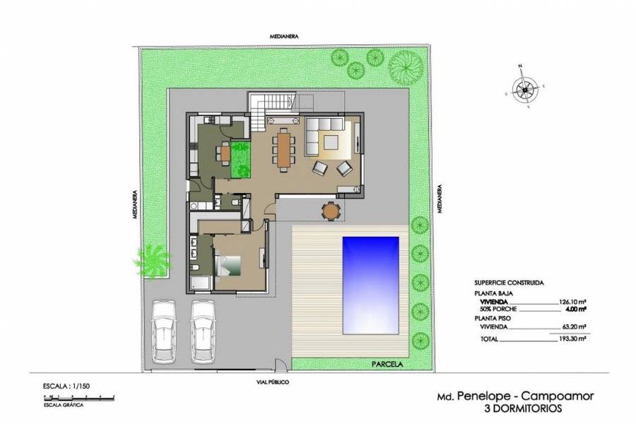 Neubau - Einfamilienhaus - Campoamor - Orihuela Costa  - Campoamor 