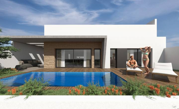 Villa  -  Nueva construccion - Torrevieja - Aguas Nuevas